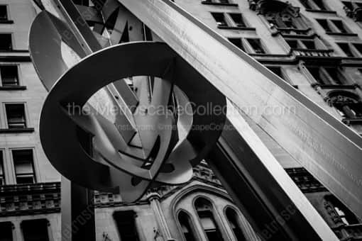 The Joie de Vivre in Zuccotti Park -- New York City Black and White Photos