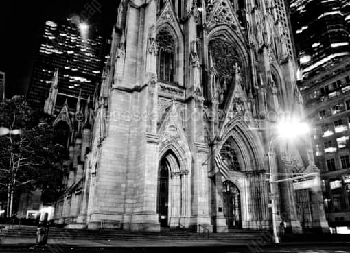 St Patricks Cathedral -- New York City Black and White Photos