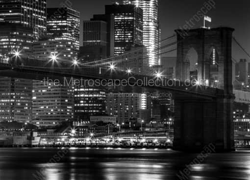 The Brooklyn Bridge -- New York City Black and White Photos