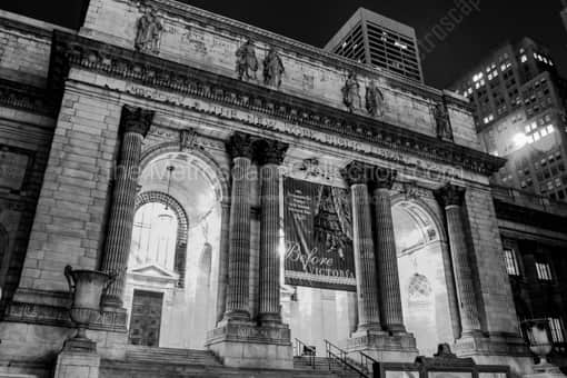 The New York Public Library -- New York City Black and White Photos
