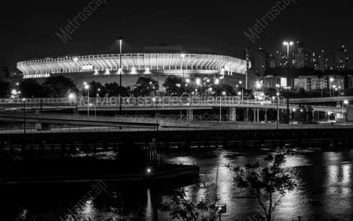 New York City Black and White Photography of Old Yankee Stadium the House that Ruth Built Old Yankee Stadium the House that Ruth Built -- New York City Black and White Photography