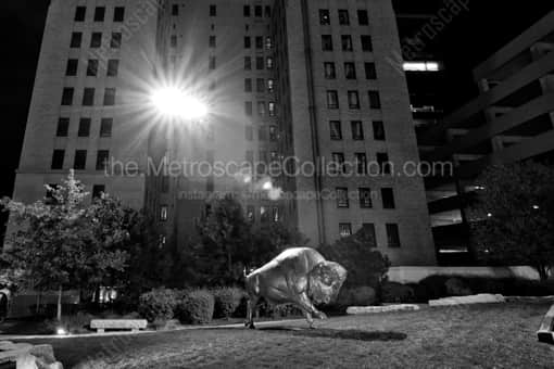 The Spirit of Nebraska Sculpture Park -- Omaha Black and White Photos