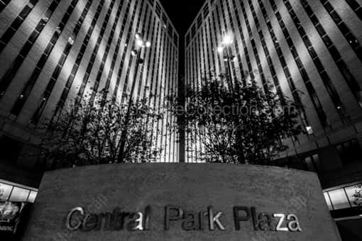 Omaha Central Park Plaza -- Omaha Black and White Photos