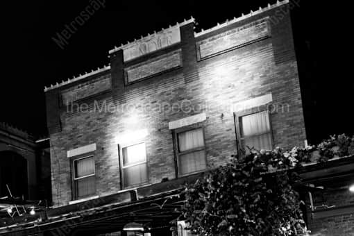 The Omaha Old Market Distirct -- Omaha Black and White Photos
