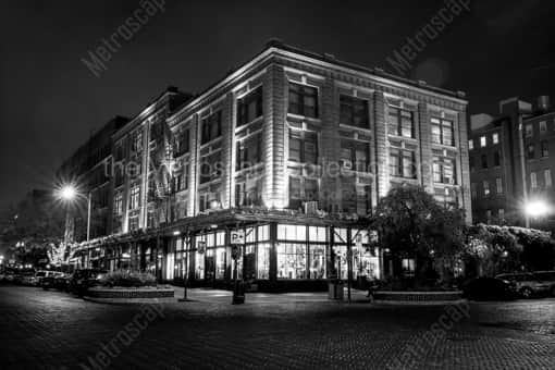 Omaha Old Market -- Omaha Black and White Photos