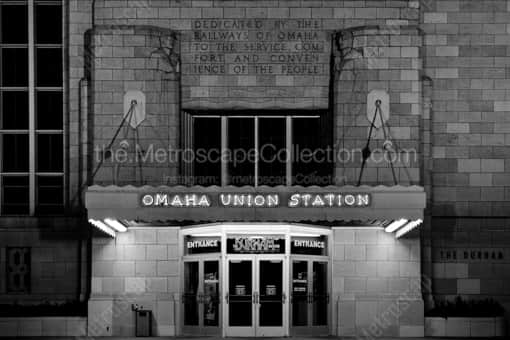 The Durham Museum -- Omaha Black and White Photos