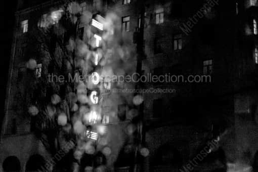 The Old Tioga Hotel in Coos Bay Oregon -- Oregon Coast Black and White Photography