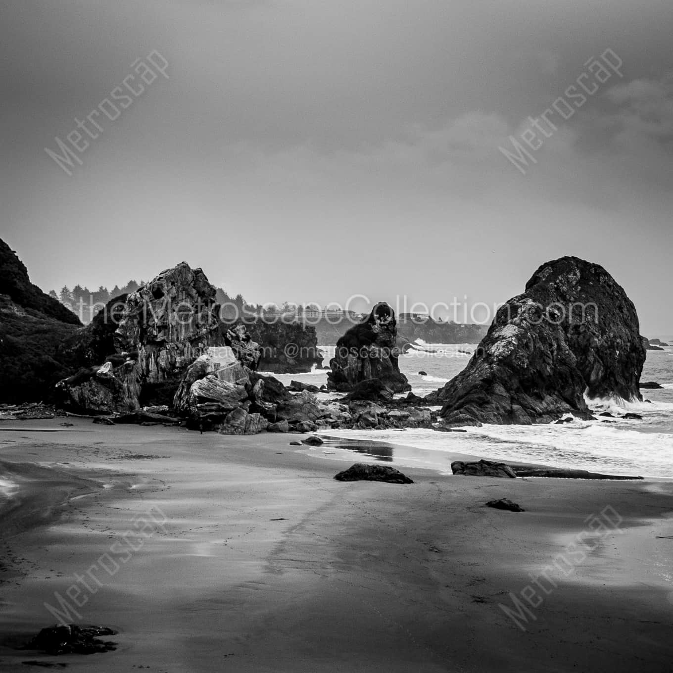 Cape Ferelo Viewpoint landscape black and white Photography square crop