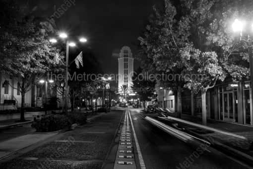 The Orange County Courthouse -- Orlando Black and White Photography
