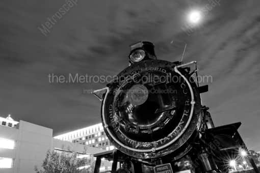 The Orlando Train -- Orlando Black and White Photography