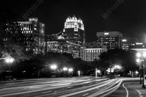 Orlando Black and White Photography of Exit Ramp to FL-408 the Spessard-Holland Expressway Exit Ramp to FL-408 the Spessard-Holland Expressway -- Orlando Black and White Photography