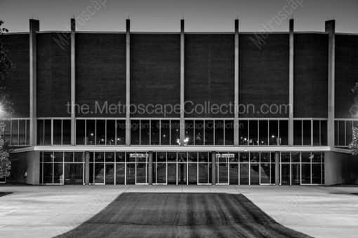 Millett Hall -- Oxford Black and White Photography