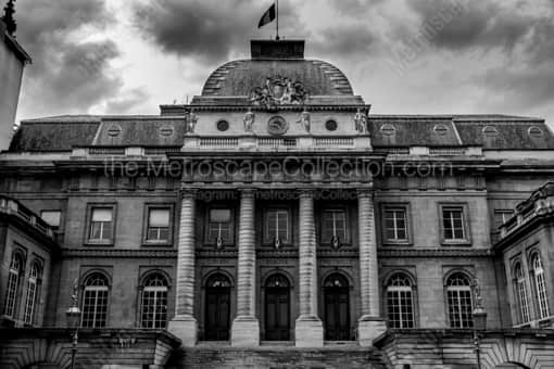 The Palace of Justice of Paris -- Paris Black and White Photography