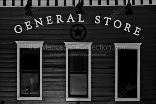 The Park City General Store -- Park City Black and White Photos