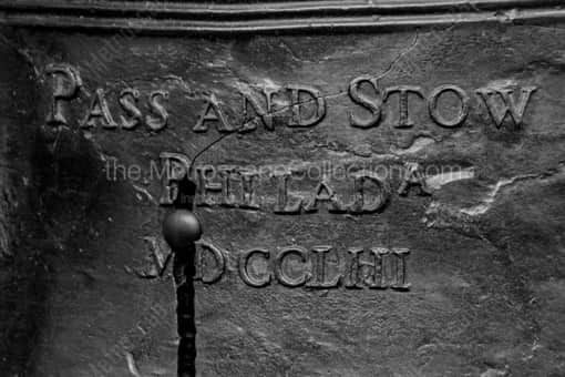 The Liberty Bell -- Philadelphia Black and White Photography