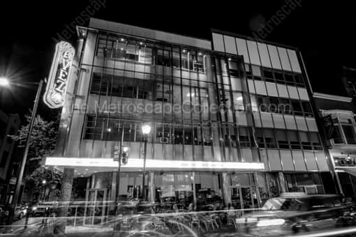 El Vez at Night -- Philadelphia Black and White Photography