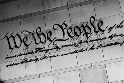 The National Constitution Center -- Philadelphia Black and White Photography