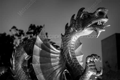 The Drexel Dragon. -- Philadelphia Black and White Photography
