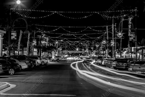 The Scottsdale Art Walk on Main Street -- Phoenix Black and White Photos