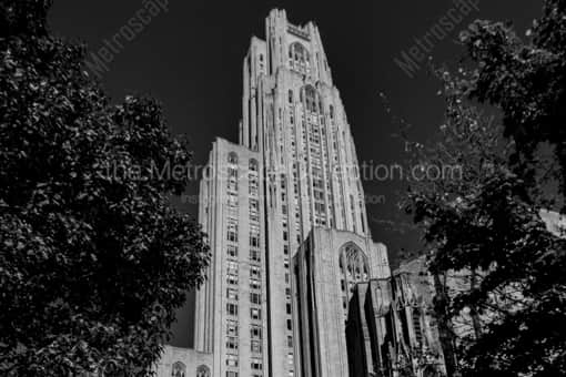 The Cathedral of Learning -- Pittsburgh Black and White Photos