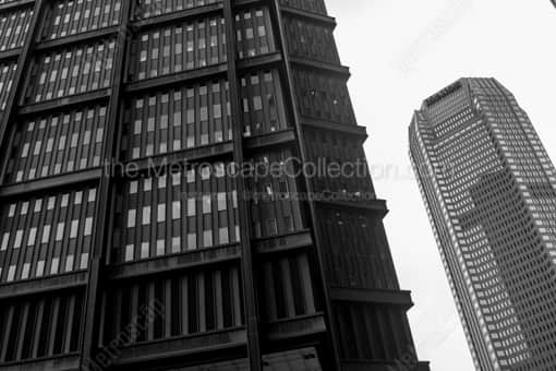 The Steel Beams of the U.S. Steel Building -- Pittsburgh Black and White Photos