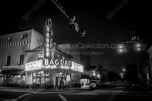 The Bagdad Theater in Portland -- Portland Black and White Photos