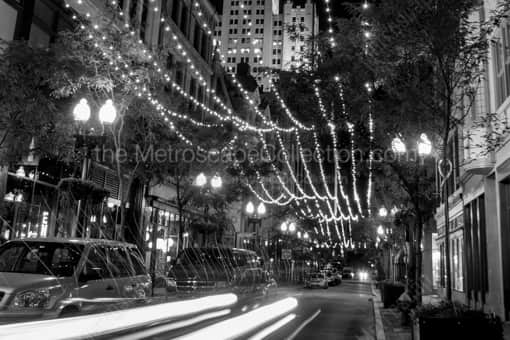 Westminster Street Shopping District -- Providence Black and White Photos