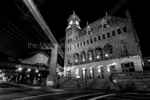 The Amtrak Richmond Main Street Station -- Richmond Black and White Photography