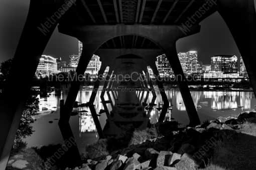 The Manchester Bridge -- Richmond Black and White Photography