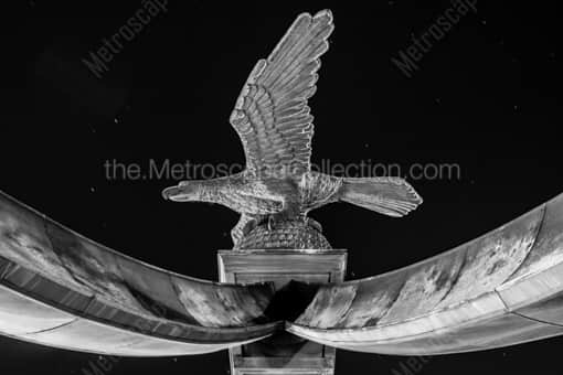 Eagle Gate over State Street -- Salt Lake City Black and White Photos