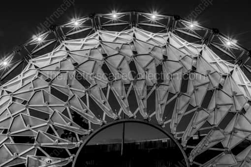 The Hoberman Arch -- Salt Lake City Black and White Photos
