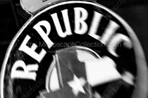 The Republic of Texas -- San Antonio Black and White Photos