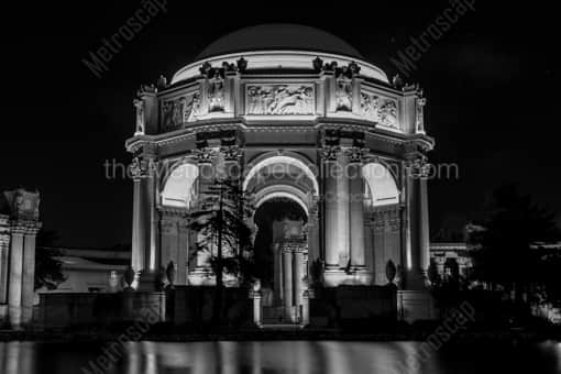 The Palace of Fine Arts -- San Francisco Black and White Photography