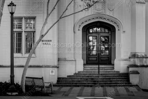 The Ableist Entrance of Moses Hall -- San Francisco Black and White Photography