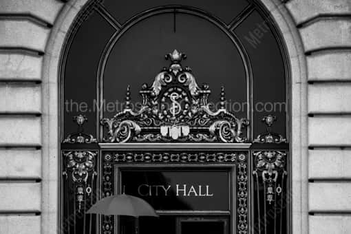 San Francisco City Hall -- San Francisco Black and White Photography