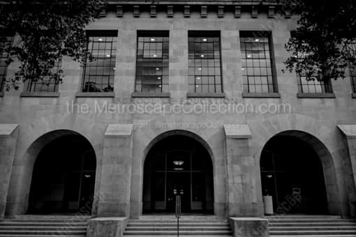 San Francisco Black and White Photography of The Stanford University School of Education The Stanford University School of Education -- San Francisco Black and White Photography