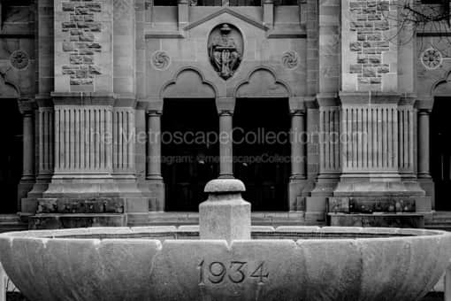 The Green Library on Stanford Campus -- San Francisco Black and White Photography