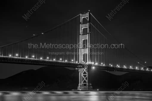 The Golden Gate Bridge -- San Francisco Black and White Photography