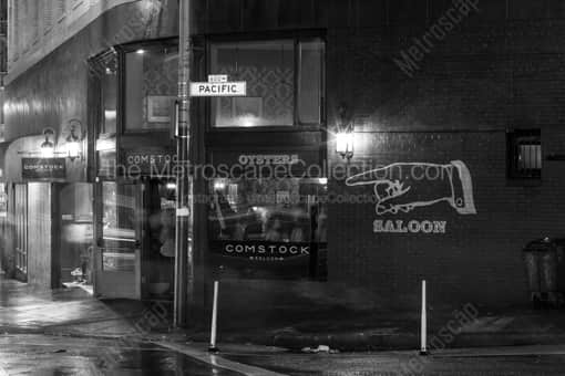 The Comstock Saloon -- San Francisco Black and White Photography