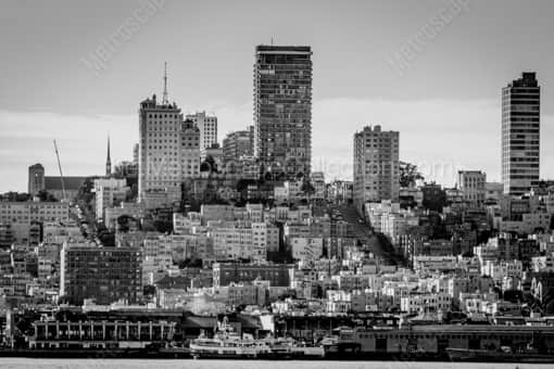 Nob Hill -- San Francisco Black and White Photography