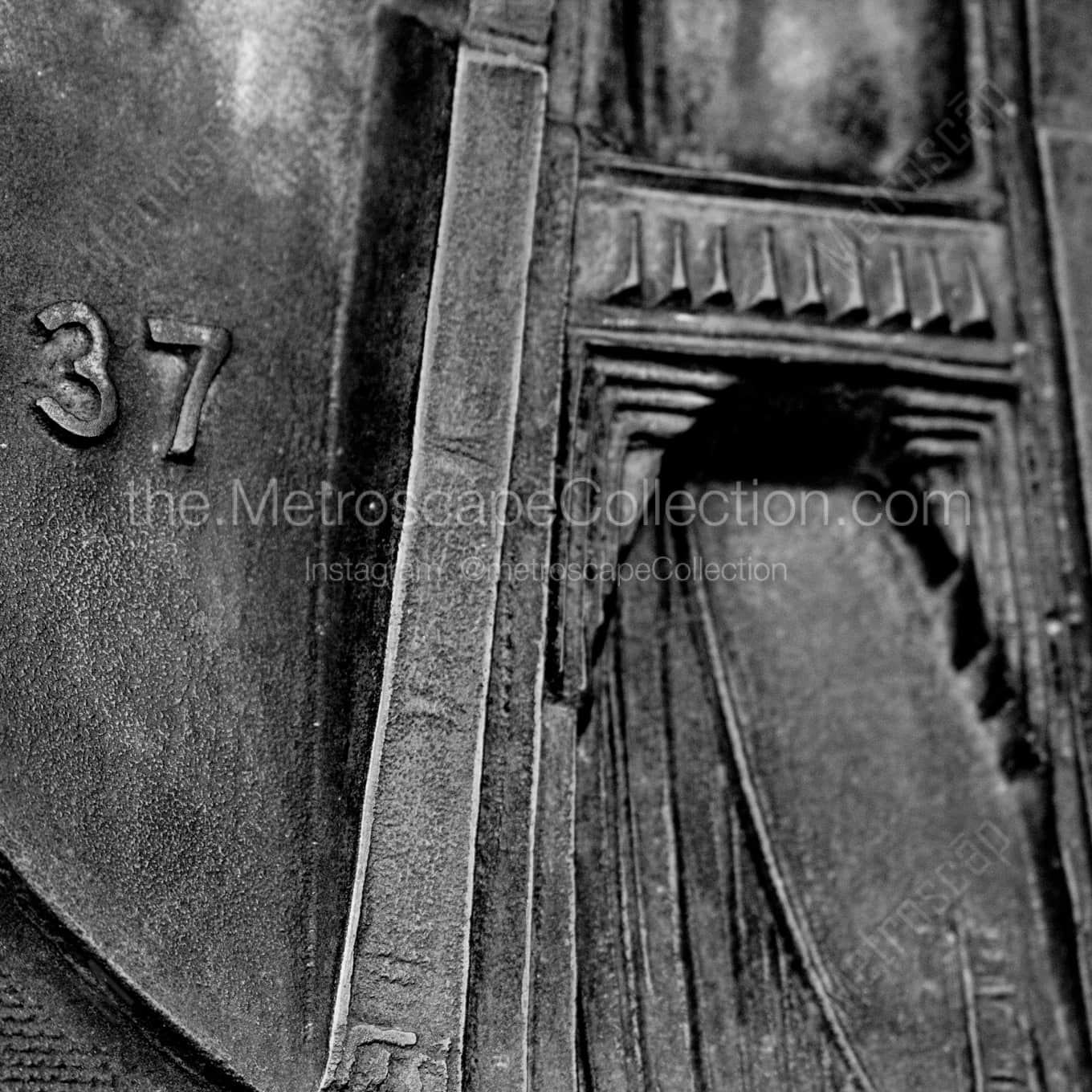 A Bronze Relief of the Golden Gate Bridge landscape black and white Photography A Bronze Relief of the Golden Gate Bridge landscape black and white Photography square crop