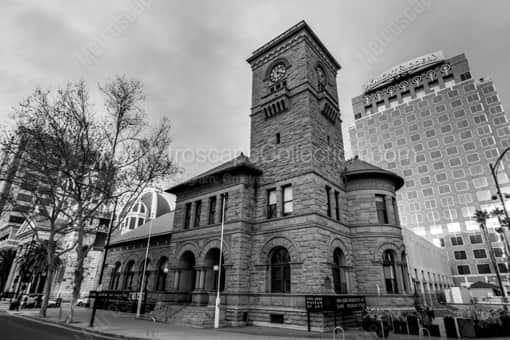 The San Jose Museum of Art -- San Jose Black and White Photos