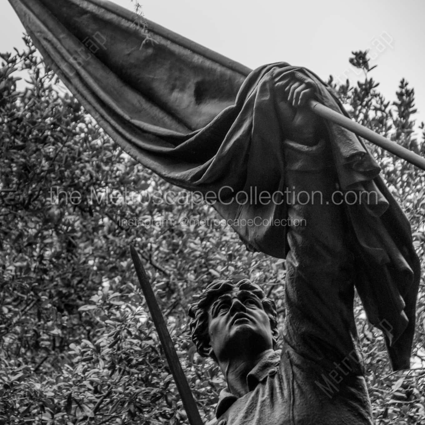 William Jasper Flag Monument landscape black and white Photography William Jasper Flag Monument landscape black and white Photography square crop