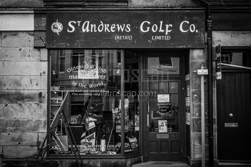 The St Andrews Golf Co -- St Andrews Black and White Photos