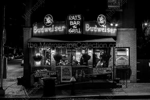 Pats Bar and Grill on Oakland Ave -- St Louis Black and White Photos