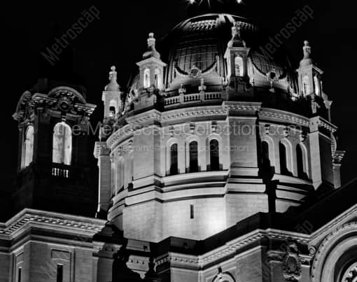 The Rotunda of the St. Paul Cathedral -- St Paul Black and White Photos