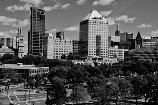 Downtown St. Paul -- St Paul Black and White Photos