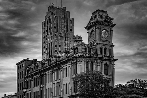 Syracuse Clinton Square -- Syracuse Black and White Art