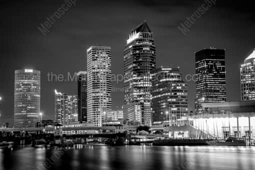 Downtown Tampa Florida -- Tampa Black and White Photography
