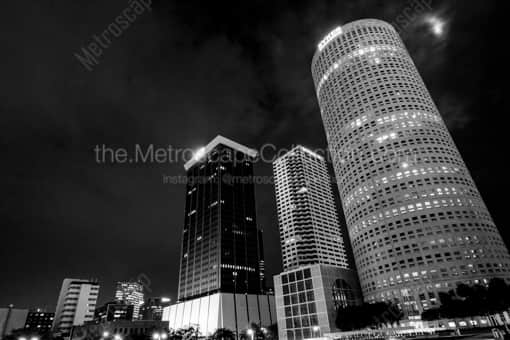 The Sykes Building -- Tampa Black and White Photography